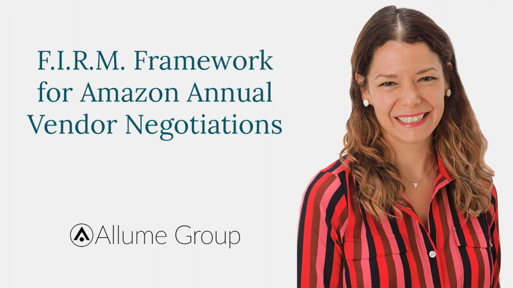 F.I.R.M. Framework for Amazon Annual Vendor Negotiations