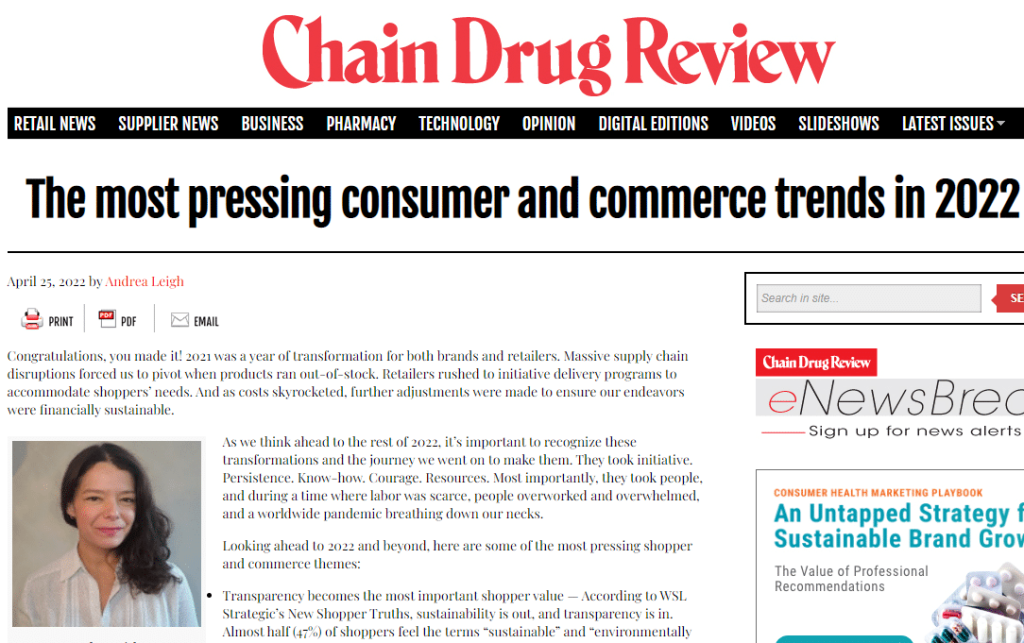 Chain Drug Review article